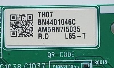 KIT DE TARJETAS PARA SMAR TV SAMSUNG QLED 4K MAIN BN94-15333W / BN41-02749A / BN97-16592N / FUENTE BN4401052A / L65S8NA_THS / T-CON BN4401046C / L65S8NC / PANEL CY-TT065FMAV4H / DISPLAY T650QVN08.E / BN96-50250A / MODELO QN65Q80TAFXZA / QN65Q80TAFXZA AB03 - Imagen 6